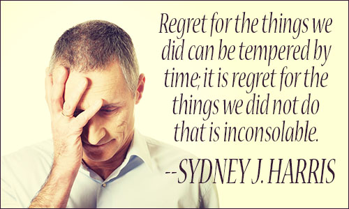 Regret quote