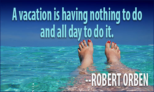 Vacation quote